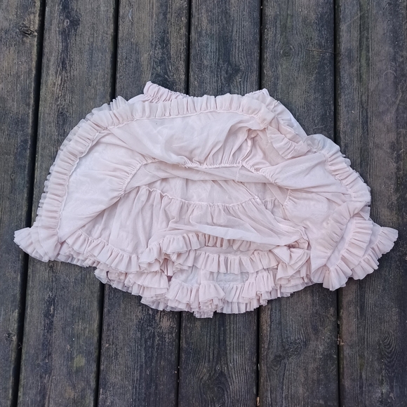 Light Pink Ruffled Skirt - Picture 3 of 3